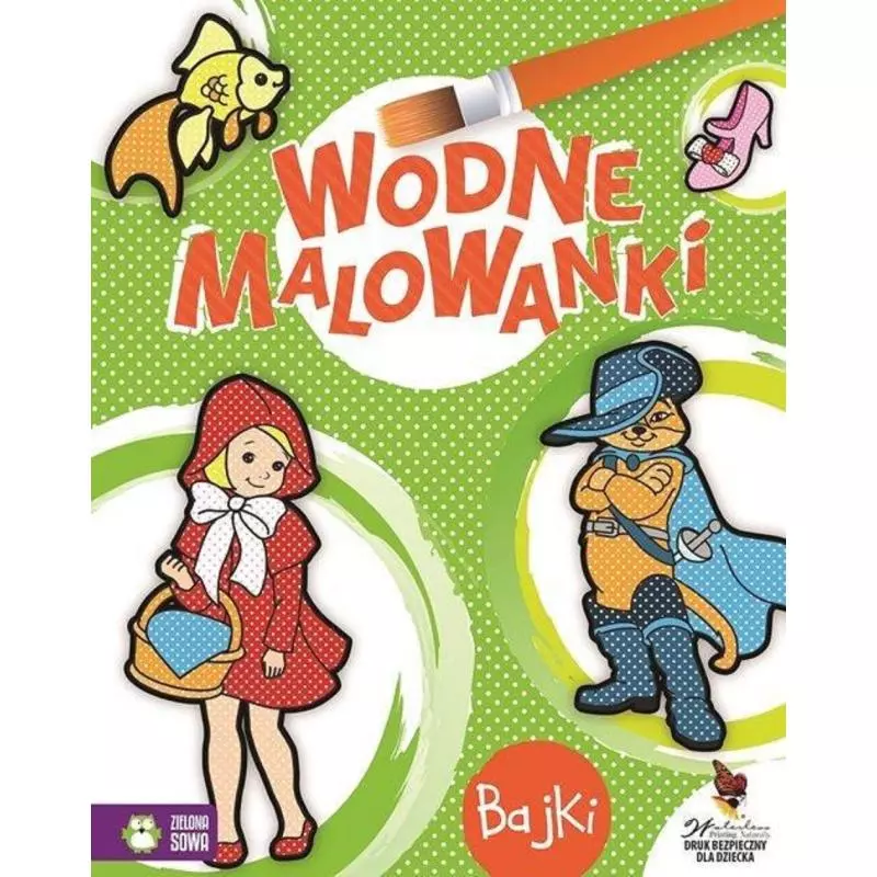 BAJKI. WODNE MALOWANKI - Zielona Sowa