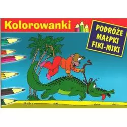 PODRÓŻE MAŁPKI FIKIMIKI. KOLOROWANKA - G&P