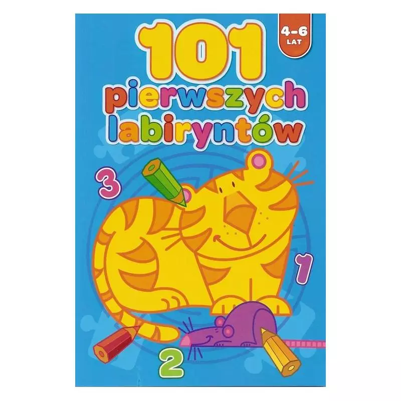 101 PIERWSZYCH LABIRYNTÓW 4-6 LAT - Yoyo Books