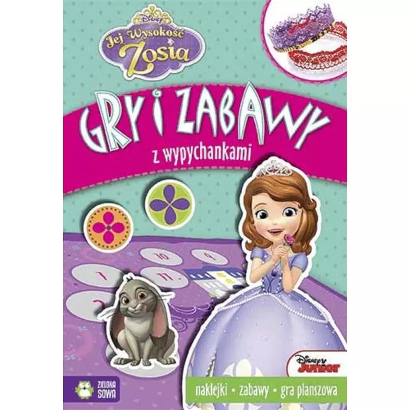 DISNEY JEJ WYSOKOŚĆ ZOSIA. GRY I ZABAWY Z WYPYCHANKAMI - Zielona Sowa
