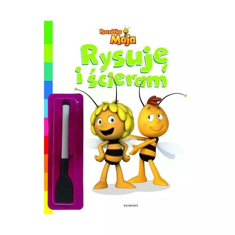 PSZCZÓŁKA MAJA. RYSUJĘ I ŚCIERAM - Egmont PSZCZÓŁKA MAJA. RYSUJĘ I ŚCIERAM - Egmont