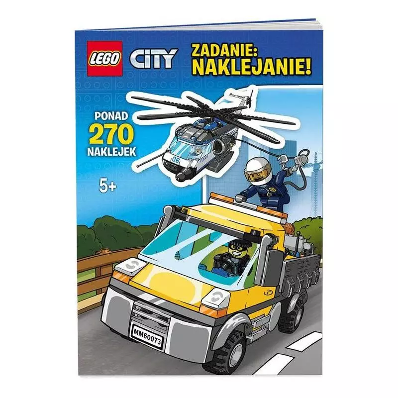 ZADANIE NAKLEJANIE LEGO CITY 270 NAKLEJEK 5+ - Ameet