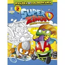 SUPER ZINGS KSIĄŻKA DO KOLOROWANIA + FIGURKA