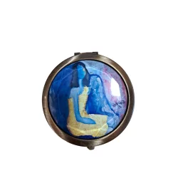 LUSTERKO OKRĄGŁE SKŁADANE