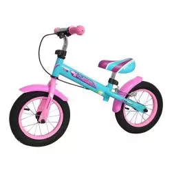 ROWEREK BIEGOWY 12" BŁĘKITNY – HAMULEC, POMPOWANE KOŁA AXER SPORT ALTHEA