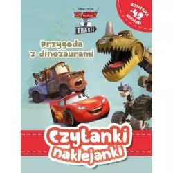 DISNEY AUTA W TRASIE. PRZYGODY Z DINOZAURAMI. CZYTANKI NAKLEJANKI