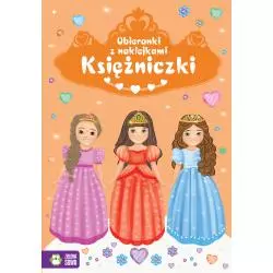 KSIĘŻNICZKI UBIERANKI Z NAKLEJKAMI