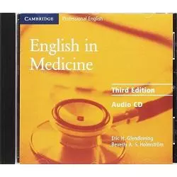 ENGLISH IN MEDICINE THIRD EDITION AUDIO CD - Cambridge University Press