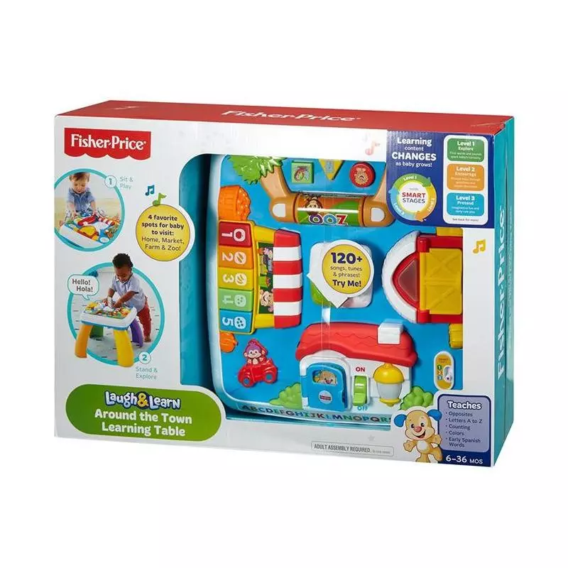 FISHER PRICE EDUKACYJNY STOLIK MALUCHA 6-36 MIES DRH37.