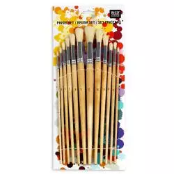 ZESTAW PĘDZLI 12 SZT.