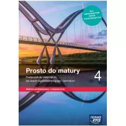 MATEMATYKA 4 PROSTO DO MATURY PODRĘCZNIK DLA LICEUM I TECHNIKUM ZAKRES PODSTAWOWY I ROZSZERZONY