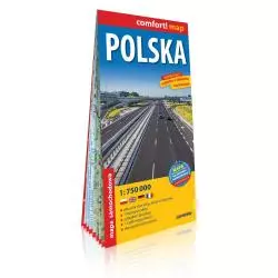 POLSKA. MAPA SAMOCHODOWA 1:750 000