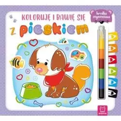 KOLORUJĘ I BAWIĘ SIĘ Z PIESKIEM + KREDKA SEGMENTOWA 3+