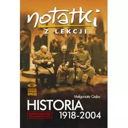 NOTATKI Z LEKCJI HISTORIA 1918-2004