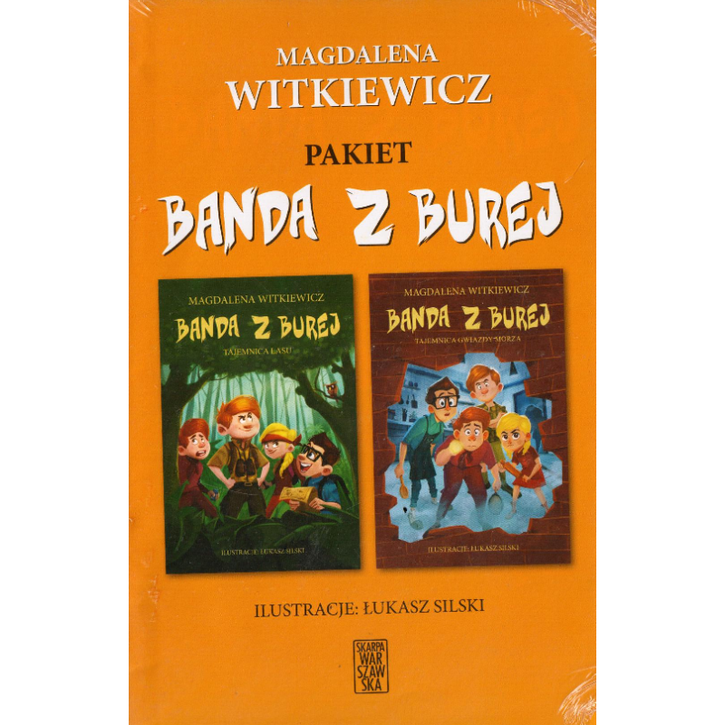 TAJEMNICA LASU. TAJEMNICA GWIAZDY MORZA. BANDA Z BUREJ PAKIET