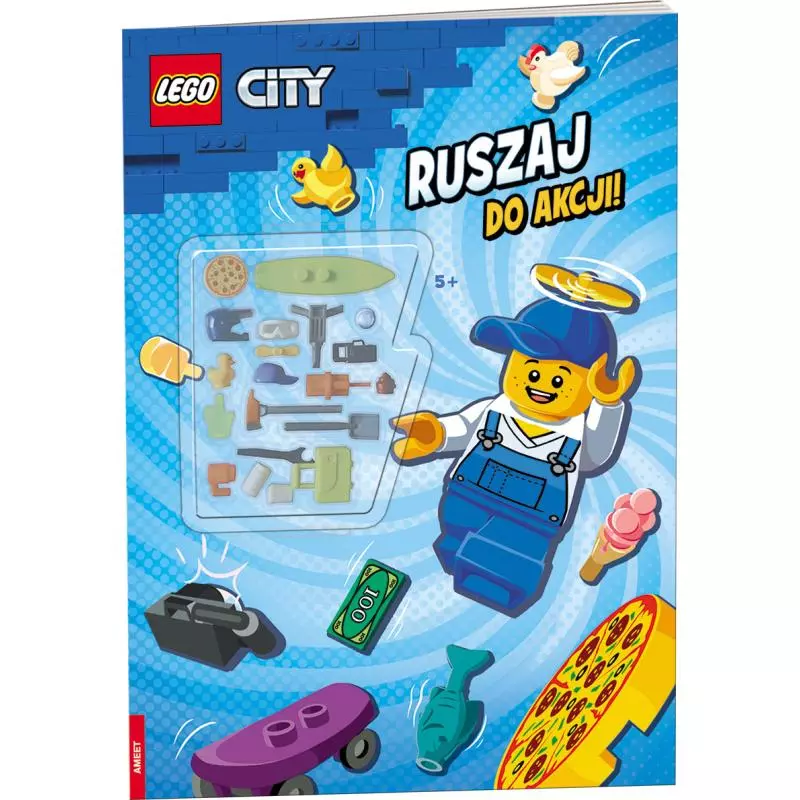 LEGO CITY. RUSZAJ DO AKCJI! + AKCESORIA 5+ - Ameet