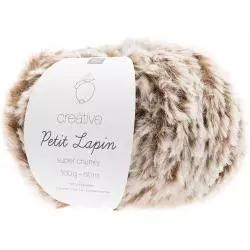 WŁÓCZKA PETIT LAPIN SZARA 60M