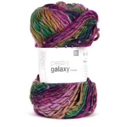 WŁÓCZKA CREATIVE GALAXY 100 M RÓŻNOKOLOROWA