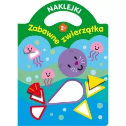 ZABAWNE ZWIERZĄTKA. NAKLEJKI 2+