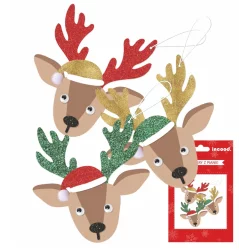 RENIFERY Z PIANKI ZESTAW KREATYWNY