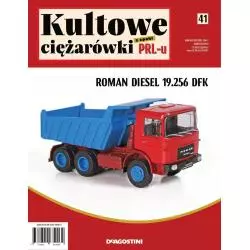 KULTOWE CIĘŻARÓWKI Z EPOKI PRLU-U 41 GAZETKA + MODEL ROMAN DIESEL 19.256 DFK