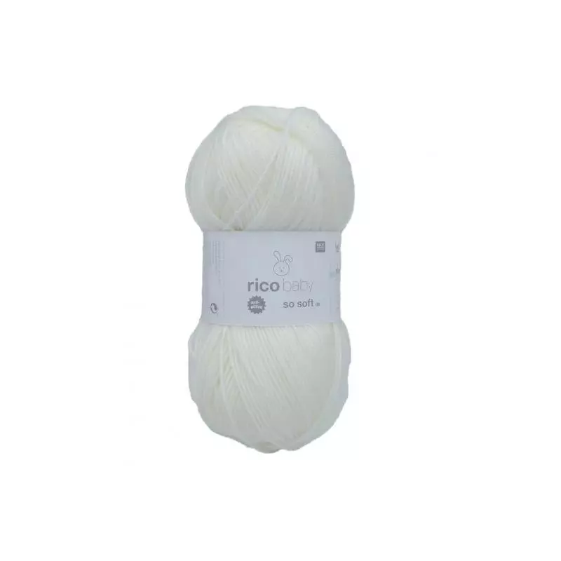 WŁÓCZKA RICO BABY SO SOFT 100G BIAŁA - Rico Design GmbG & Co.