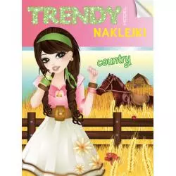 TRENDY MODEL COUNTRY. KSIĄŻKA Z NAKLEJKAMI