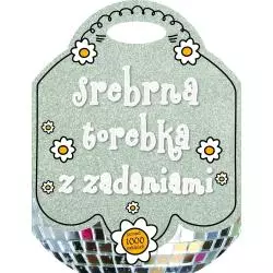 SREBRNA TOREBKA Z ZADANIAMI. PONAD 1000 NAKLEJEK