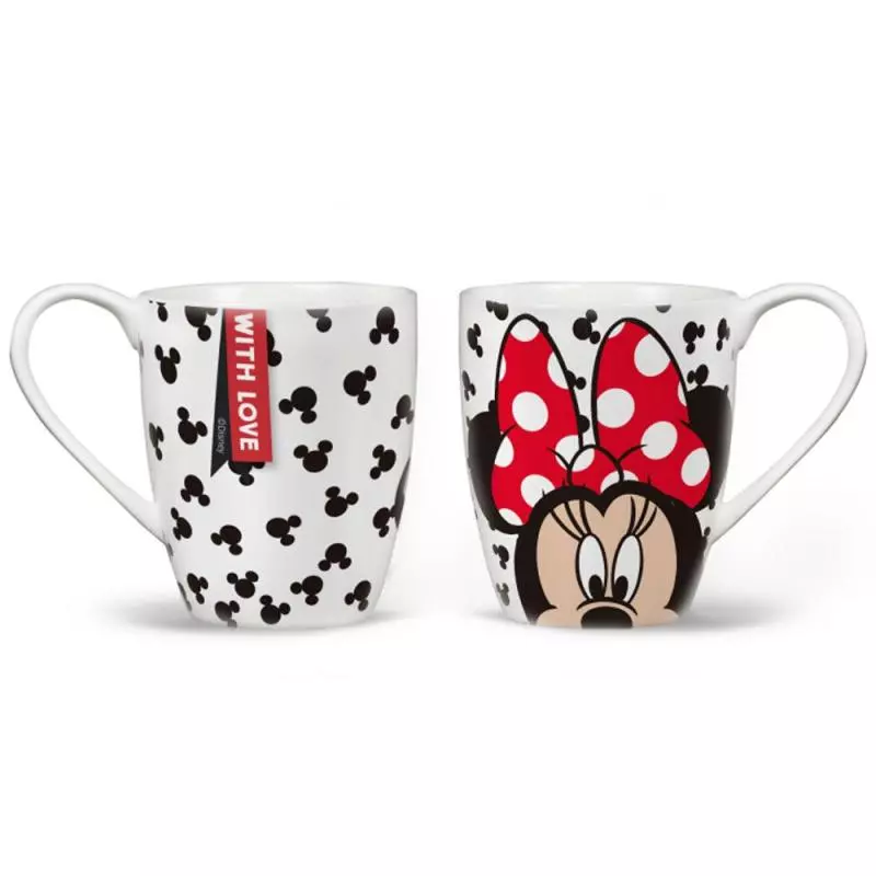KUBEK PORCELANOWY DISNEY MYSZKA MINNIE 400ML - Panon