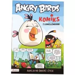 ANGRY BIRDS. AUKCJA NA ŚMIERĆ I ŻYCIE. KOMIKS Z ŁAMIGŁÓWKAMI
