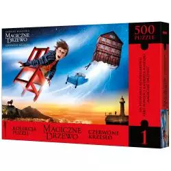 MAGICZNE DRZEWO CZERWONE KRZESŁO PUZZLE 500 ELEMENTÓW
