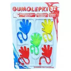 GUMOLEPKI LEPIĄCE ŁAPKI GUMOWE 3+