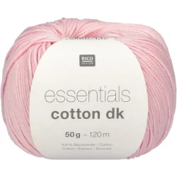 WŁÓCZKA BAWEŁNIANA 130 M JASNORÓŻOWA