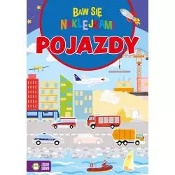 POJAZDY. BAW SIĘ NAKLEJKAMI