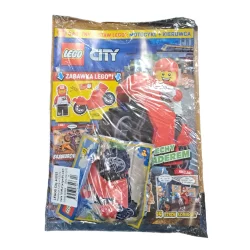 LEGO CITY + MOTOCYKL + KIEROWCA GAZETKA 4/2022