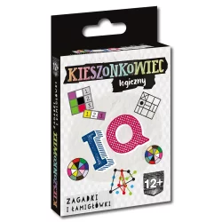KIESZONKOWIEC LOGICZNY IQ ZAGADKI I ŁAMIGŁÓWKI 12+