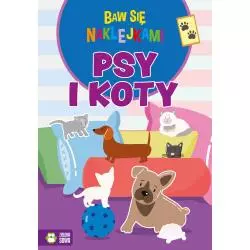 PSY I KOTY. BAW SIĘ NAKLEJKAMI