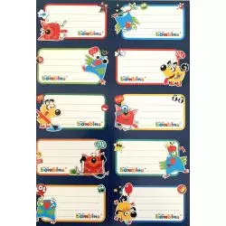 NAKLEJKI NA ZESZYT BAMBINO 10 SZTUK