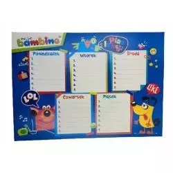 SZKOLNY PLAN LEKCJI BAMBINO A4