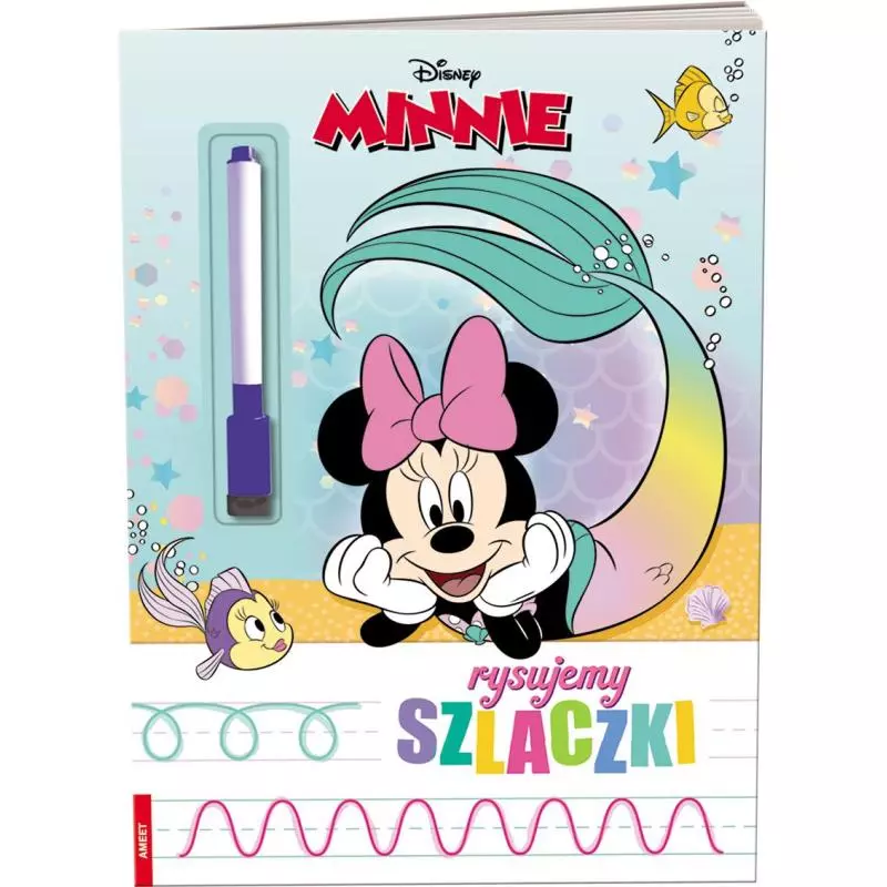 DISNEY MINNIE RYSUJEMY SZLACZKI - Ameet