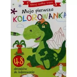 KOLORUJ WEDŁUG KROPEK. MOJA PIERWSZA KOLOROWANKA