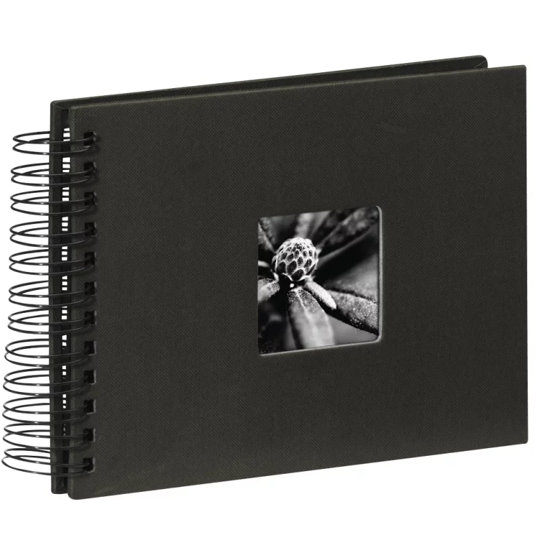 ALBUM NA ZDJĘCIA WKLEJANE FINE ART 50 STRON CZARNY 24 X 17CM II GATUNEK - Hama