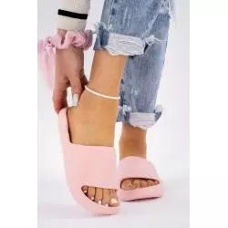 KLAPKI PIANKOWE DAMSKIE RÓŻOWE ROZMIAR 38-39