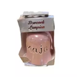 LAMPION CERAMICZNY DZWONEK LED MAJA