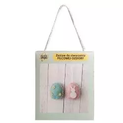 ZESTAW DO STWORZENIA FILCOWEJ OZDOBY CREATIVE SPRING