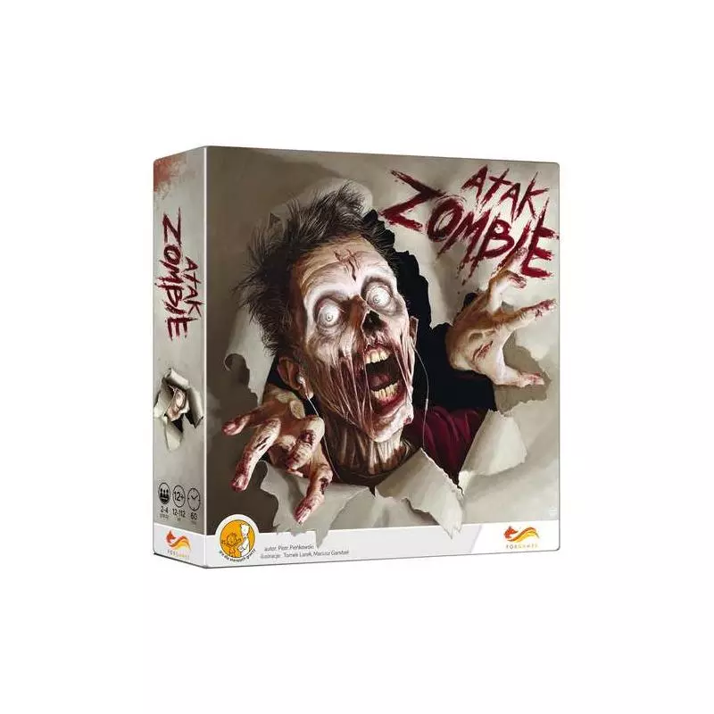 ATAK ZOMBIE GRA PLANSZOWA 12+ - FoxGames ATAK ZOMBIE GRA PLANSZOWA 12+ - FoxGames