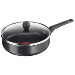 PATELNIA GŁĘBOKA Z POKRYWKĄ 24 CM TEFAL INVISSIA - Tefal