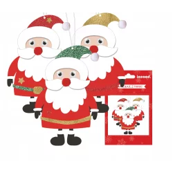 MIKOŁAJE Z PIANKI ZESTAW KREATYWNY