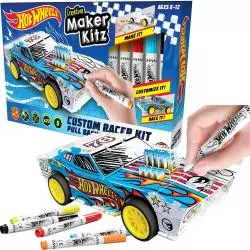 ZESTAW KREATYWNY DO MALOWANIA Z AUTKIEM HOT WHEELS 6+