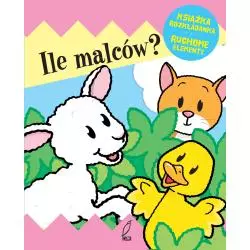 ILE MALCÓW KSIĄŻKA ROZKŁADANA RUCHOME ELEMENTY - Wilga